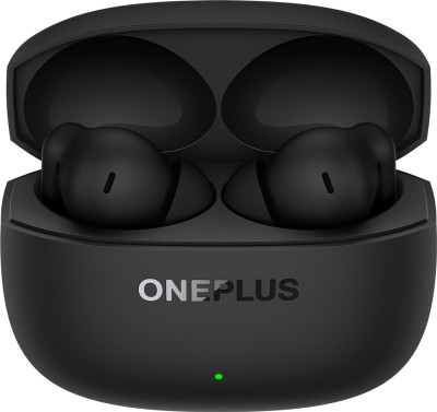OnePlus Nord Buds 4 TWS Earbuds with 52dB Real-time ANC, 12mm Titanium-coated Drivers Bluetooth Headset (Stellar Black, In the Ear)